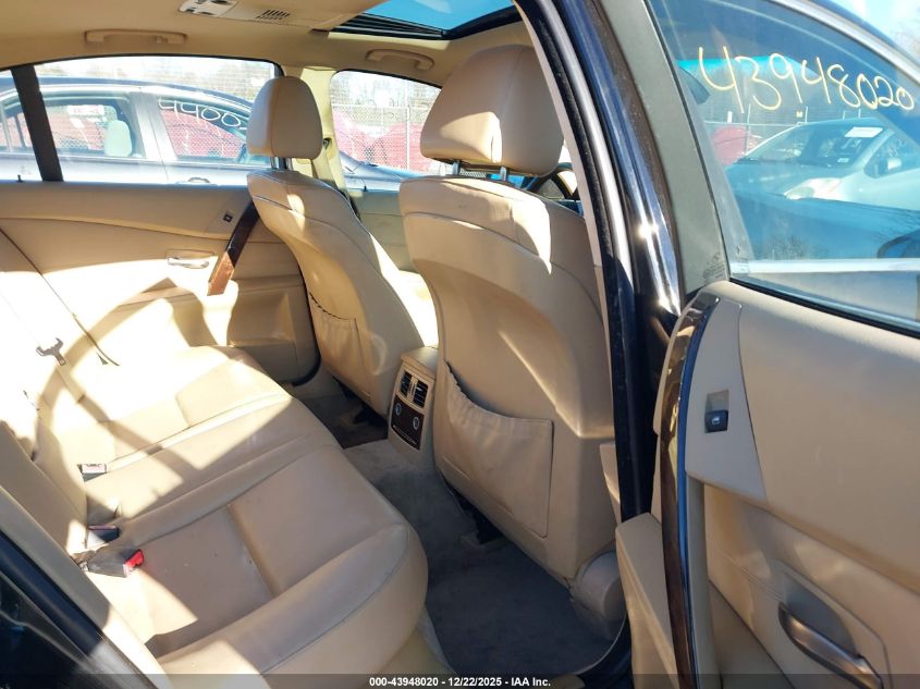 2006 BMW 525I VIN: WBANE53586CK87152 Lot: 43948020