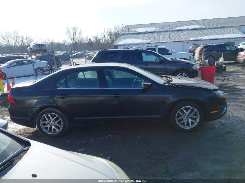 2011 Ford Fusion Sel VIN: 3FAHP0JA1BR111400 Lot: 43948022