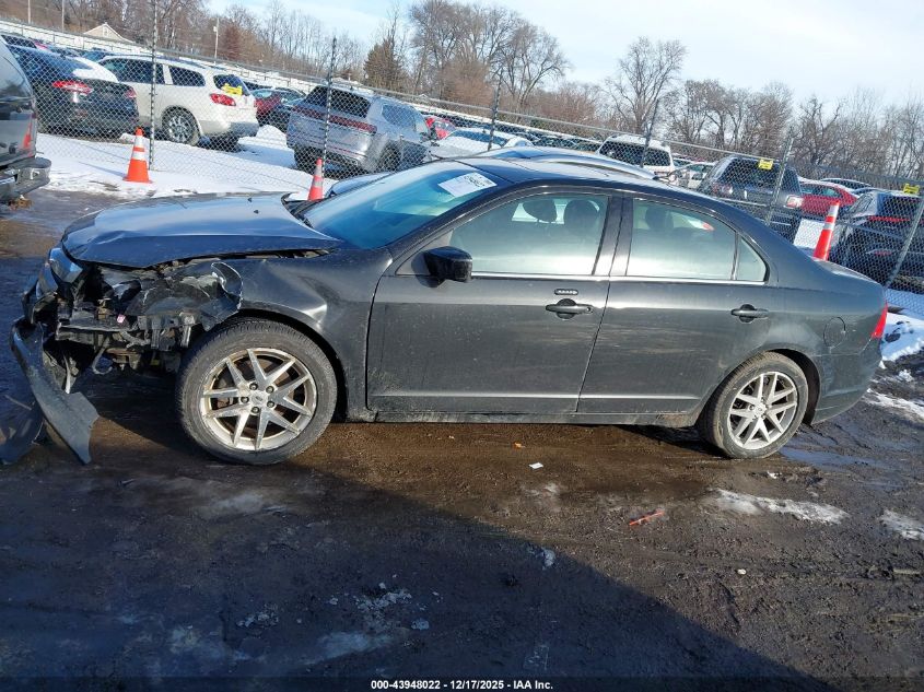 2011 Ford Fusion Sel VIN: 3FAHP0JA1BR111400 Lot: 43948022