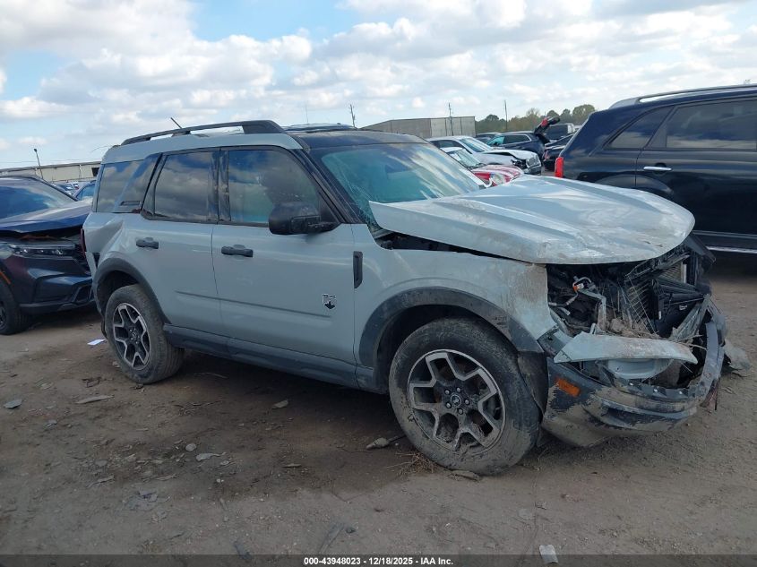 2021 Ford Bronco Sport Big Bend VIN: 3FMCR9B67MRA52378 Lot: 43948023