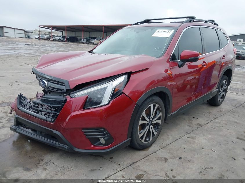 2023 Subaru Forester Limited VIN: JF2SKANC0PH477116 Lot: 43948024
