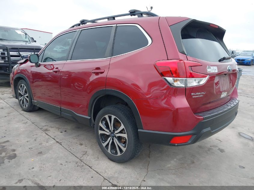 2023 Subaru Forester Limited VIN: JF2SKANC0PH477116 Lot: 43948024