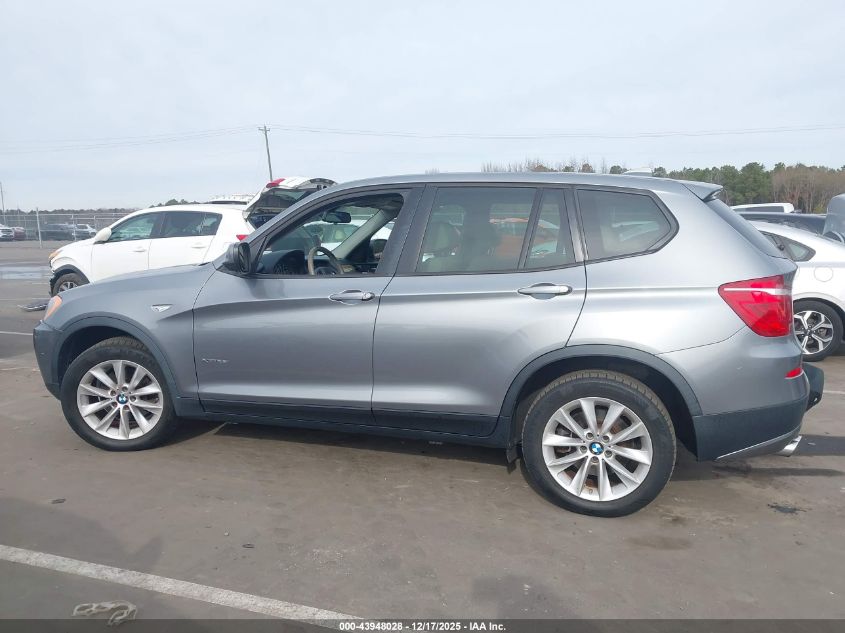 2014 BMW X3 xDrive28I VIN: 5UXWX9C54E0D42738 Lot: 43948028
