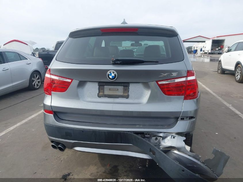 2014 BMW X3 xDrive28I VIN: 5UXWX9C54E0D42738 Lot: 43948028