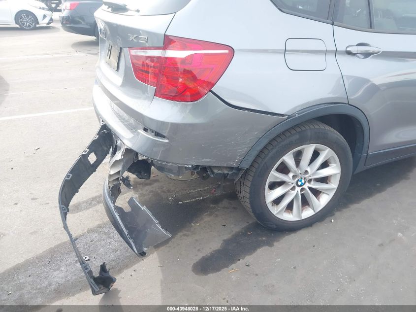 2014 BMW X3 xDrive28I VIN: 5UXWX9C54E0D42738 Lot: 43948028