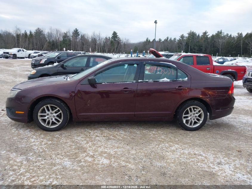 2011 Ford Fusion S VIN: 3FAHP0GAXBR124556 Lot: 43948031