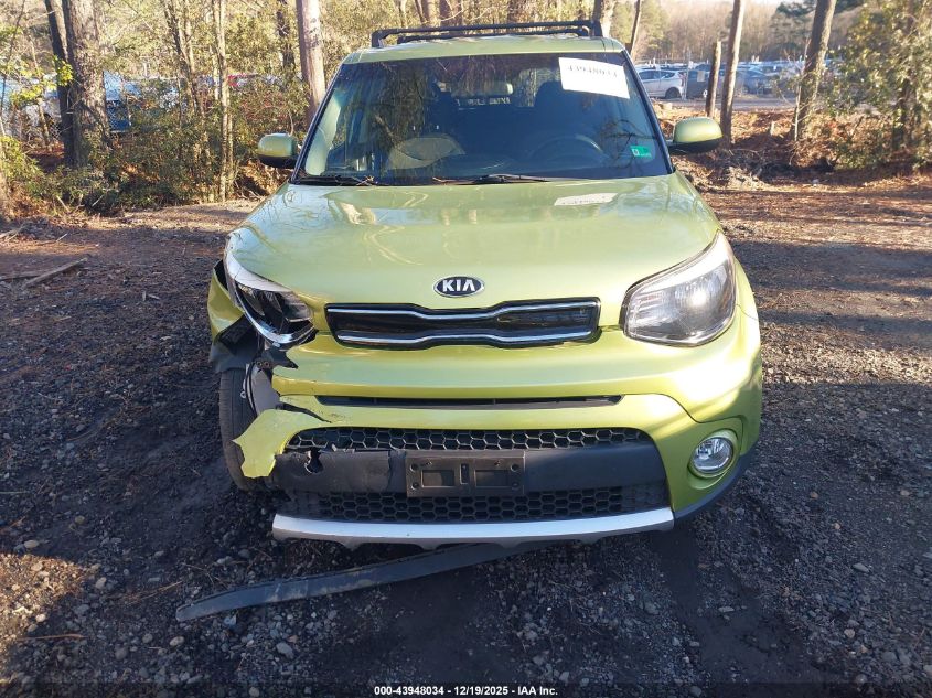 2018 Kia Soul + VIN: KNDJP3A50J7888222 Lot: 43948034