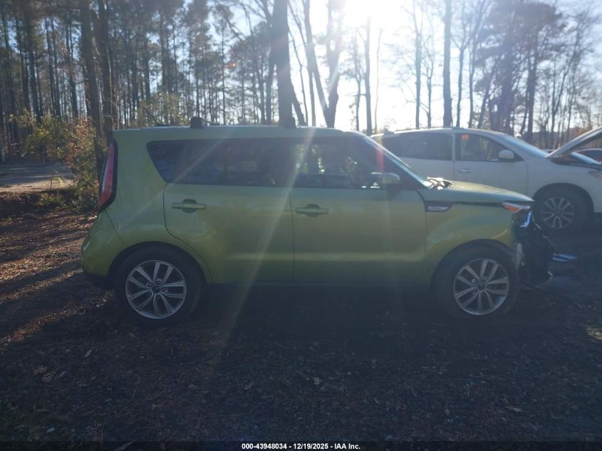 2018 Kia Soul + VIN: KNDJP3A50J7888222 Lot: 43948034