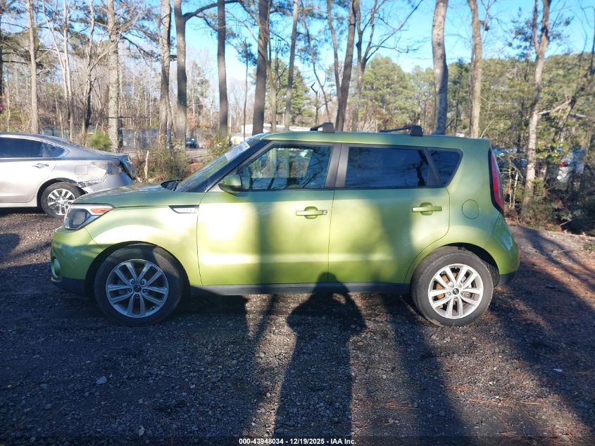 2018 Kia Soul + VIN: KNDJP3A50J7888222 Lot: 43948034