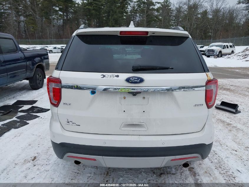 2016 Ford Explorer Xlt VIN: 1FM5K8D89GGB83605 Lot: 43948035