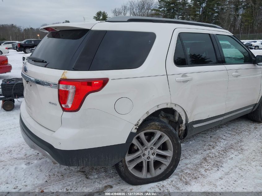 2016 Ford Explorer Xlt VIN: 1FM5K8D89GGB83605 Lot: 43948035