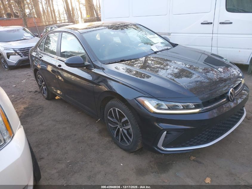 2025 Volkswagen Jetta 1.5T Se VIN: 3VW7X7BU1SM026641 Lot: 43948036
