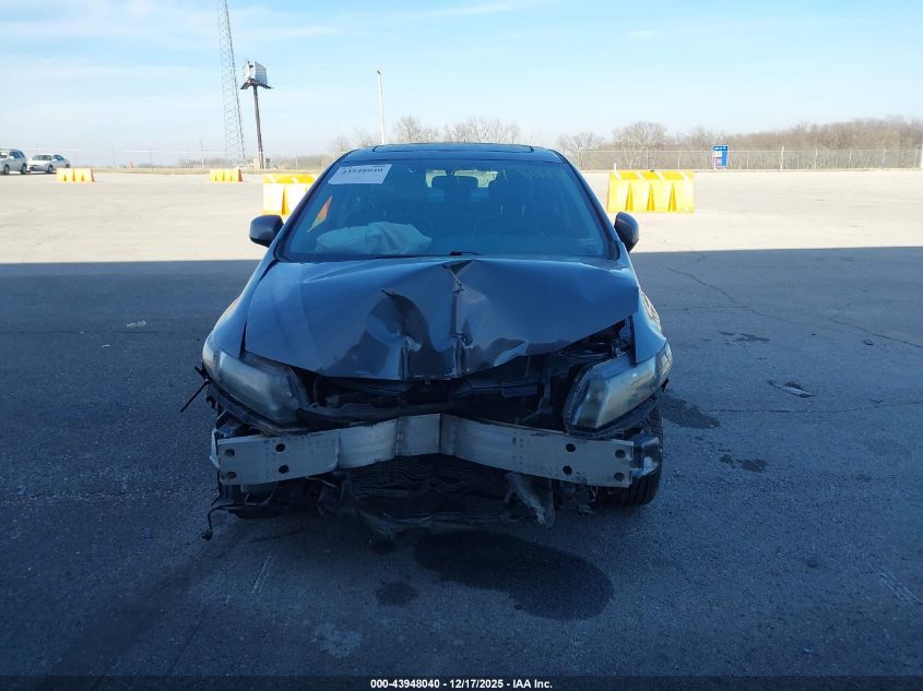 2013 Honda Civic Ex-L VIN: 19XFB2F96DE027190 Lot: 43948040