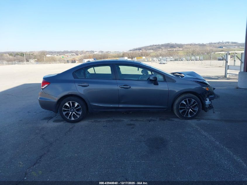 2013 Honda Civic Ex-L VIN: 19XFB2F96DE027190 Lot: 43948040