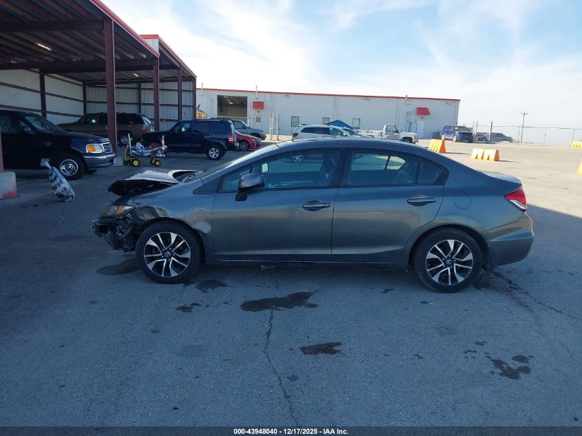 2013 Honda Civic Ex-L VIN: 19XFB2F96DE027190 Lot: 43948040