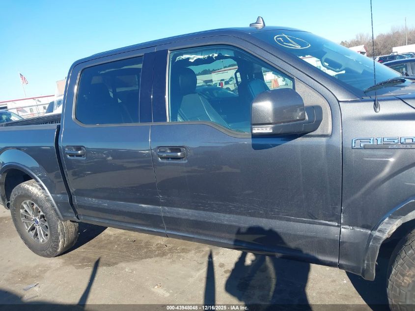 2018 Ford F-150 Lariat VIN: 1FTEW1EG6JFB37104 Lot: 85208115