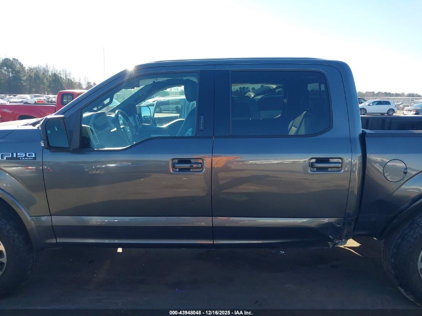 2018 Ford F-150 Lariat VIN: 1FTEW1EG6JFB37104 Lot: 85208115