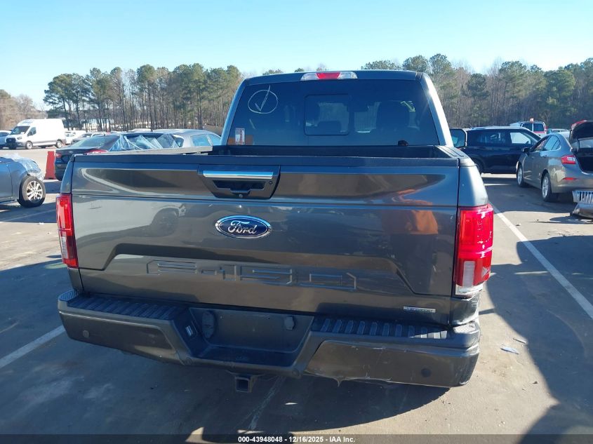 2018 Ford F-150 Lariat VIN: 1FTEW1EG6JFB37104 Lot: 85208115