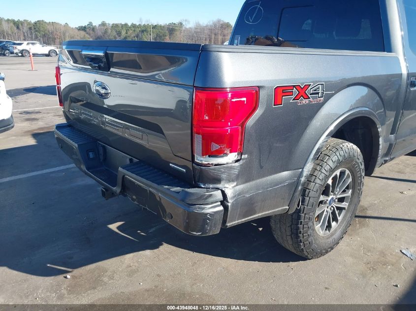 2018 Ford F-150 Lariat VIN: 1FTEW1EG6JFB37104 Lot: 85208115