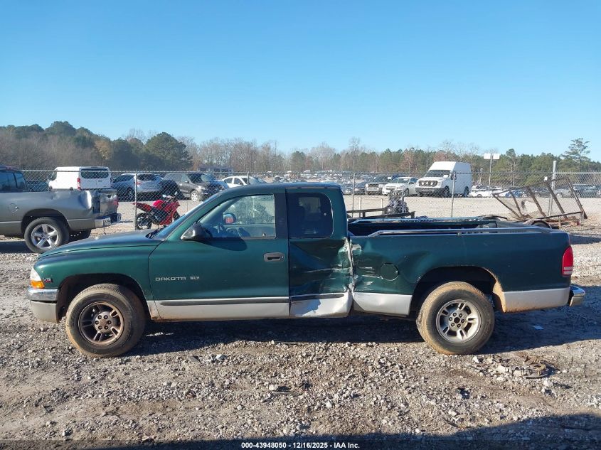 1998 Dodge Dakota Slt/Sport VIN: 1B7GL22Y7WS525607 Lot: 43948050