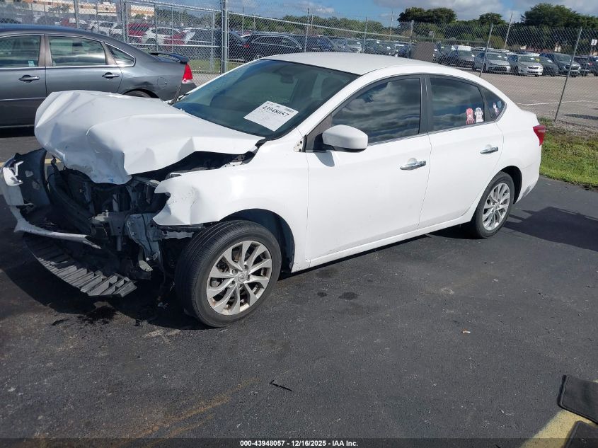 2019 Nissan Sentra Sv VIN: 3N1AB7AP6KY288251 Lot: 43948057