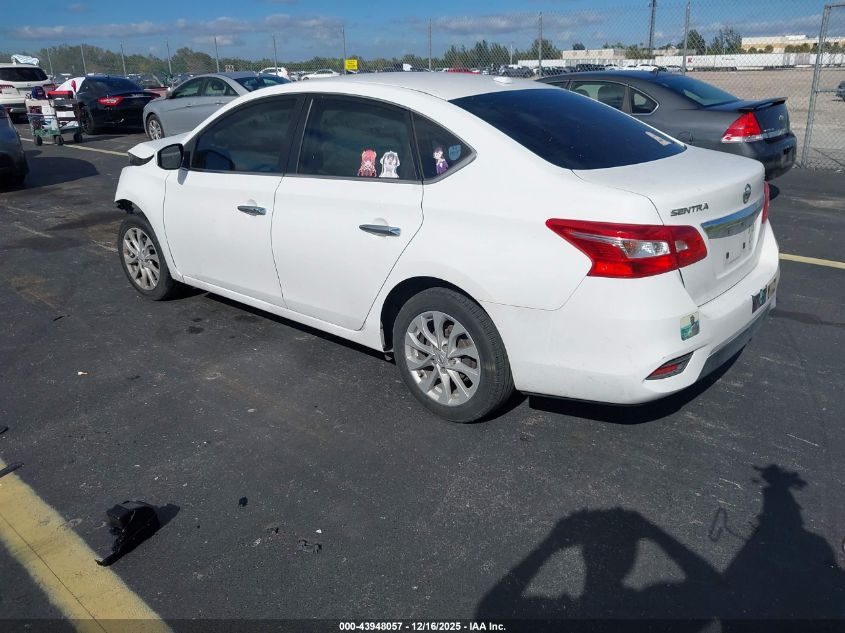 2019 Nissan Sentra Sv VIN: 3N1AB7AP6KY288251 Lot: 43948057