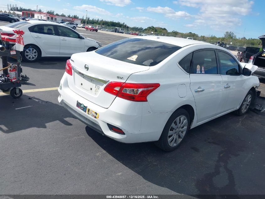 2019 Nissan Sentra Sv VIN: 3N1AB7AP6KY288251 Lot: 43948057