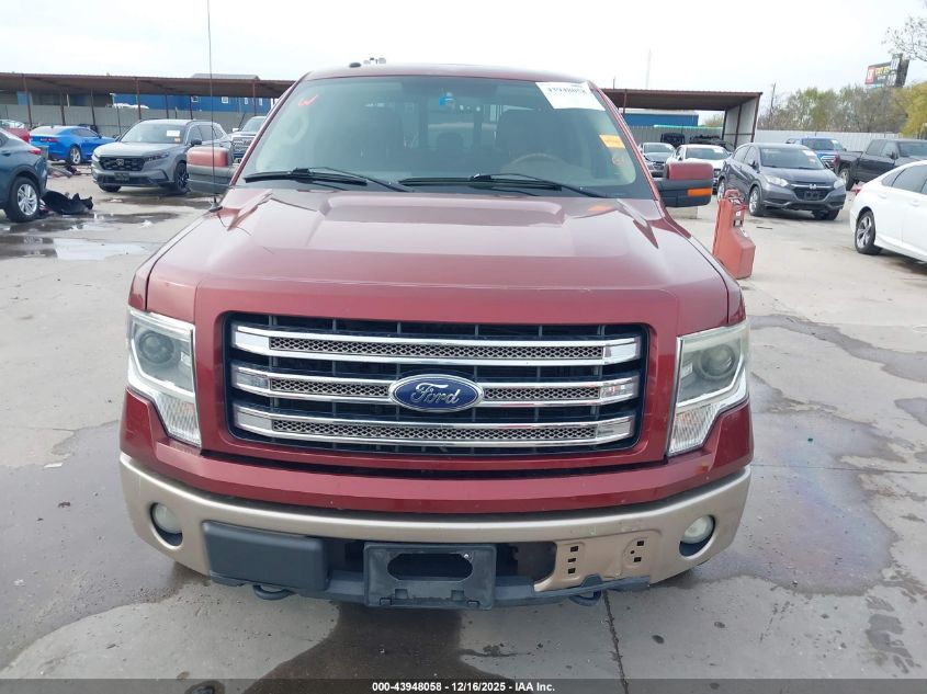 2014 Ford F-150 King Ranch VIN: 1FTFW1EF3EKE81675 Lot: 43948058