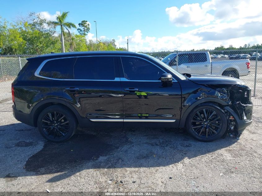 2022 Kia Telluride Sx VIN: 5XYP54HC7NG200655 Lot: 43948060