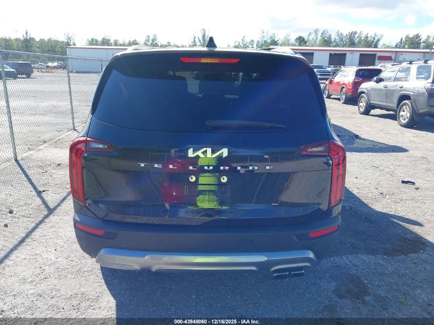 2022 Kia Telluride Sx VIN: 5XYP54HC7NG200655 Lot: 43948060