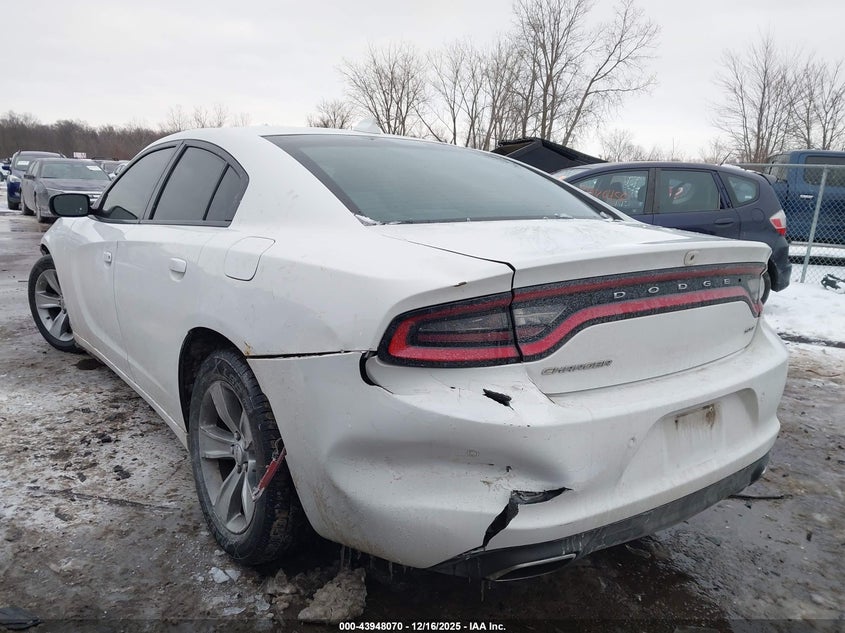 VIN 2C3CDXHGXJH125228 2018 DODGE CHARGER SXT PLUS RWD