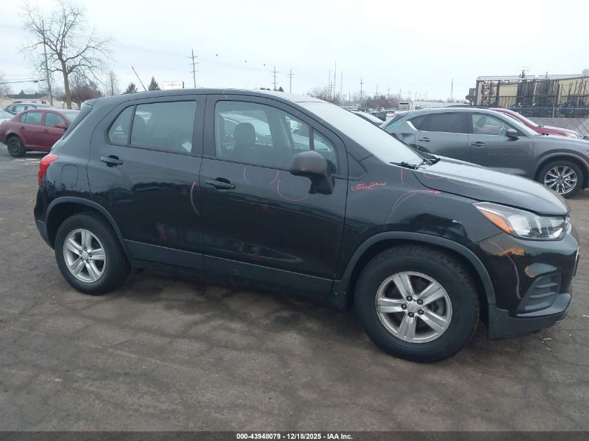 2020 Chevrolet Trax Fwd Ls VIN: KL7CJKSB8LB315994 Lot: 43948079