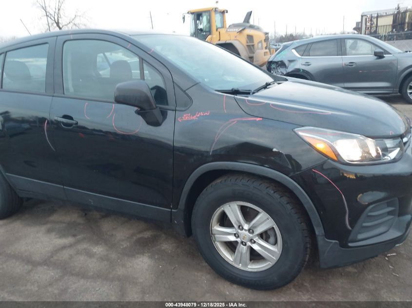 2020 Chevrolet Trax Fwd Ls VIN: KL7CJKSB8LB315994 Lot: 43948079