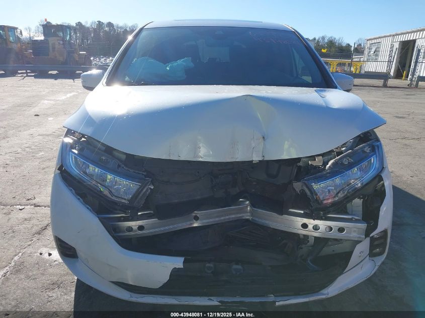2022 Honda Odyssey Touring VIN: 5FNRL6H84NB027030 Lot: 43948081