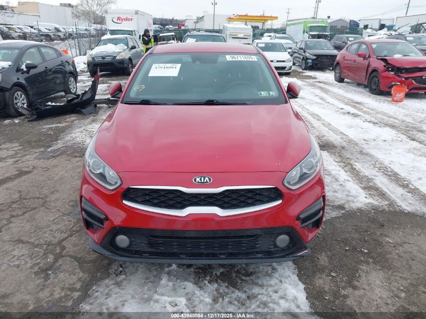 2021 Kia Forte Lxs VIN: 3KPF24AD8ME284259 Lot: 96711695