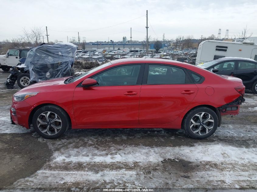 2021 Kia Forte Lxs VIN: 3KPF24AD8ME284259 Lot: 96711695