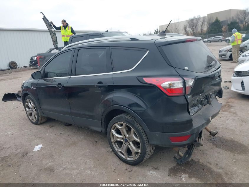 2018 Ford Escape Titanium VIN: 1FMCU9J97JUA34641 Lot: 43948085