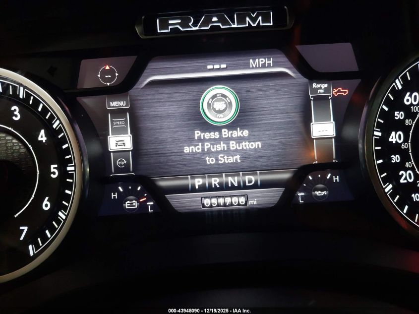 2022 Ram 1500 Big Horn 4X4 6'4 Box VIN: 1C6SRFBT3NN180987 Lot: 43948090