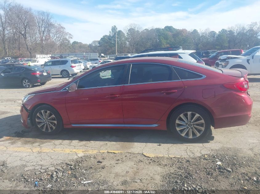 2016 Hyundai Sonata Sport VIN: 5NPE34AF3GH291596 Lot: 43948091