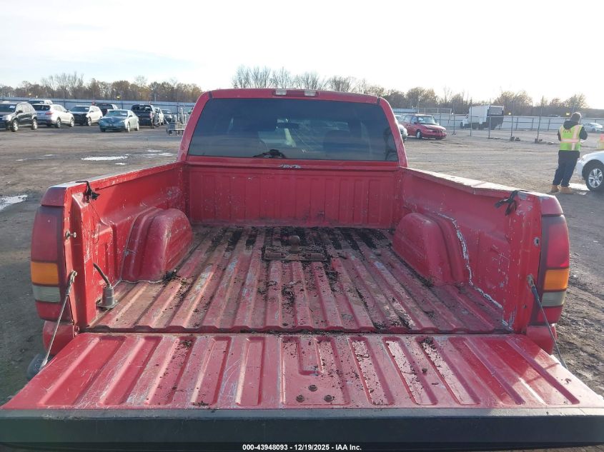 2001 Chevrolet Silverado 1500 Ls VIN: 2GCEK19T511395558 Lot: 43948093