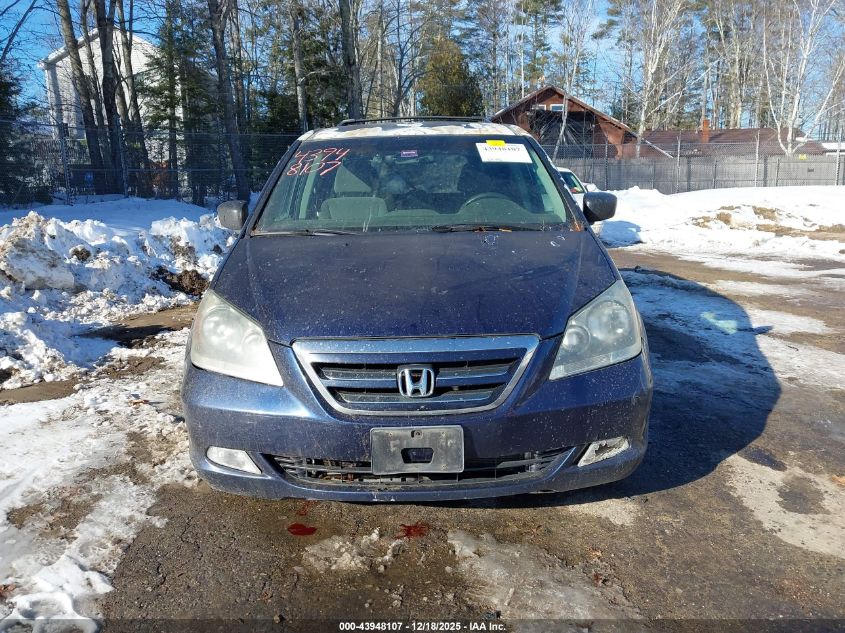 2005 Honda Odyssey Lx VIN: 5FNRL38275B058122 Lot: 43948107