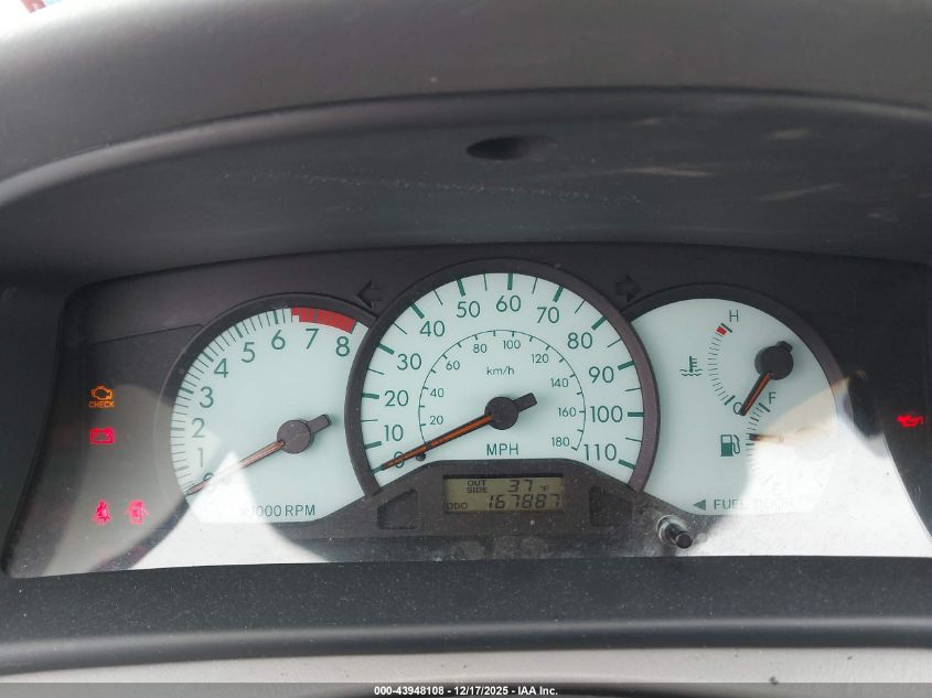 2003 Toyota Corolla Le VIN: JTDBR32EX32012593 Lot: 43948108