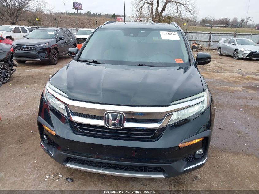2020 Honda Pilot Awd Touring 7 Passenger VIN: 5FNYF6H63LB000691 Lot: 43948116
