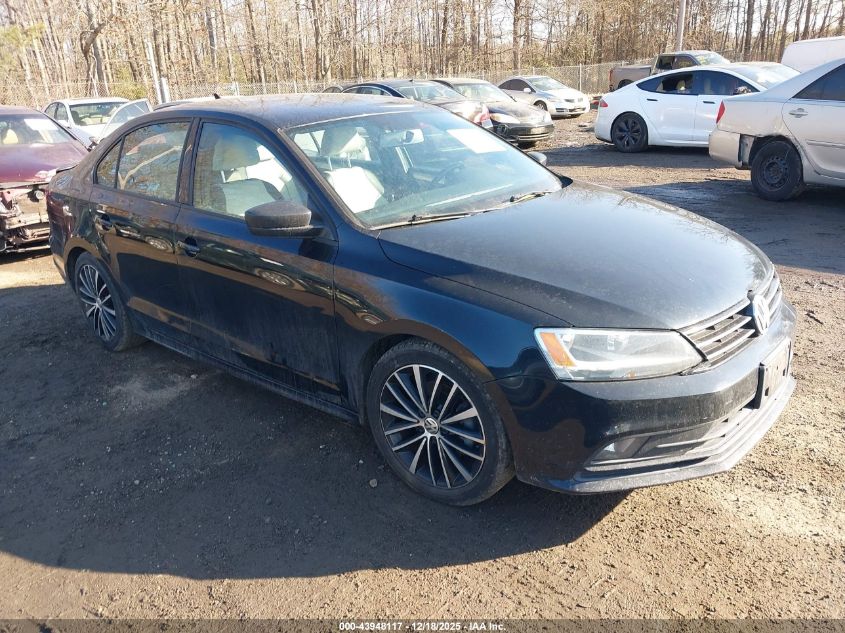2016 Volkswagen Jetta 1.8T Sport VIN: 3VWD17AJ9GM308254 Lot: 43948117