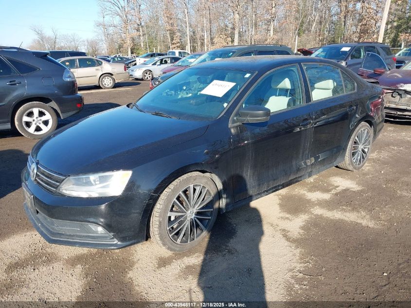 2016 Volkswagen Jetta 1.8T Sport VIN: 3VWD17AJ9GM308254 Lot: 43948117