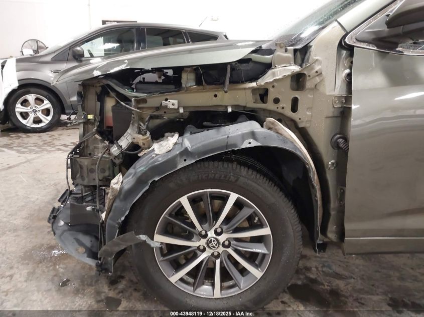 2017 Toyota Highlander Xle VIN: 5TDJZRFH8HS379589 Lot: 43948119