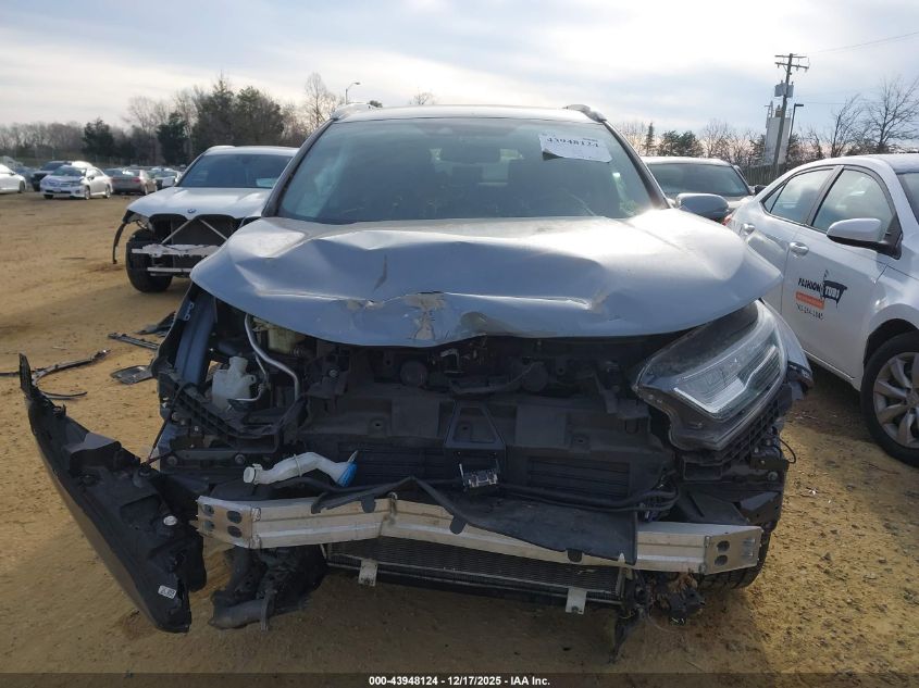 2022 Honda Cr-V Awd Touring VIN: 2HKRW2H98NH659832 Lot: 43948124