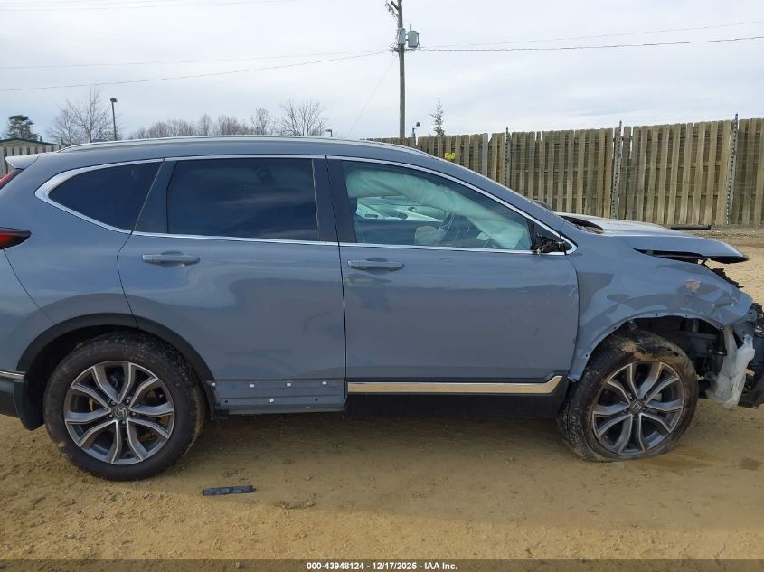 2022 Honda Cr-V Awd Touring VIN: 2HKRW2H98NH659832 Lot: 43948124