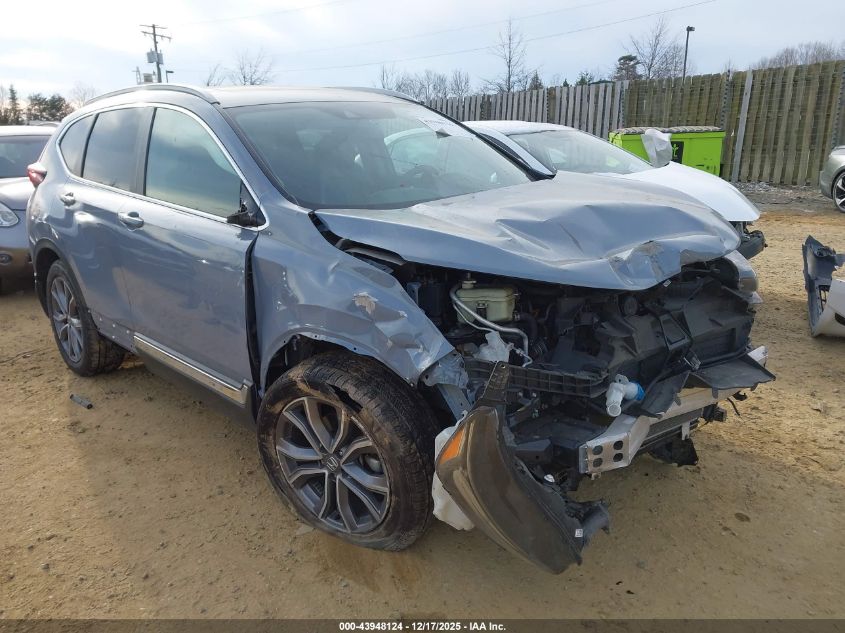 2022 Honda Cr-V Awd Touring VIN: 2HKRW2H98NH659832 Lot: 43948124