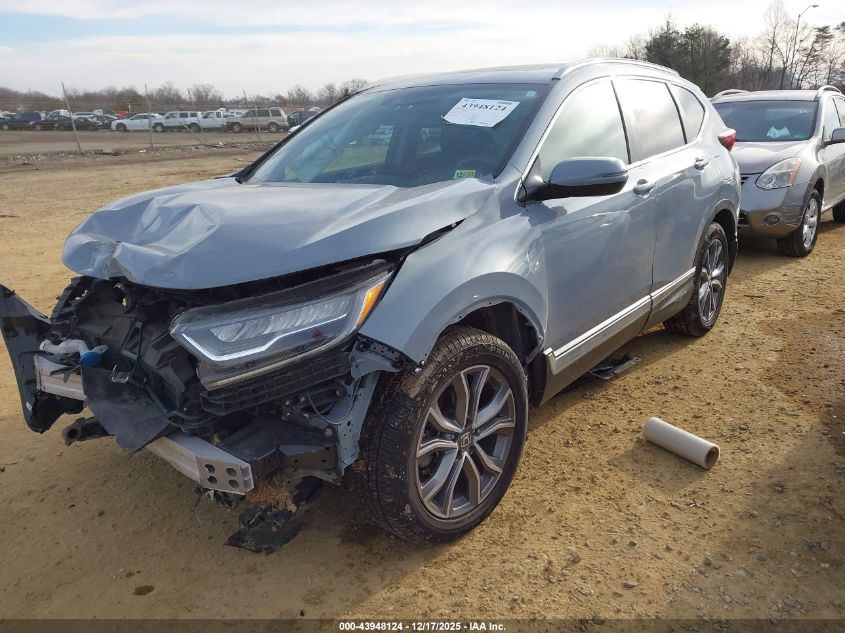 2022 Honda Cr-V Awd Touring VIN: 2HKRW2H98NH659832 Lot: 43948124